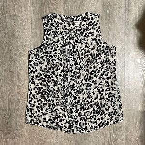 Merona Blouse Leopard Print